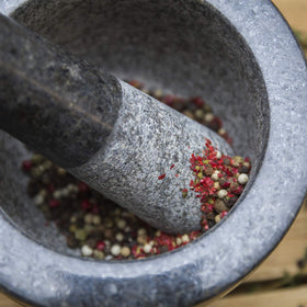 ChefSofi mortar and pestle easy cleanup after cooking sessions.