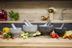 ChefSofi set sits stably on the counter, reducing slips.