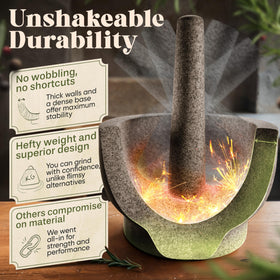 ChefSofi 6.5-inch pestle for grinding and muddling.