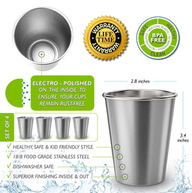 CHILLOUT LIFE cups stacked for compact storage