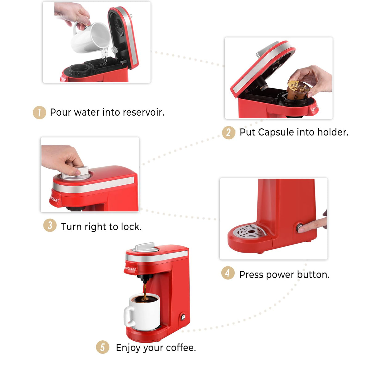 CHULUX red packaging shot indicates ready-to-use kit