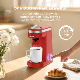 CHULUX mini red top view shows sleek space-saving design
