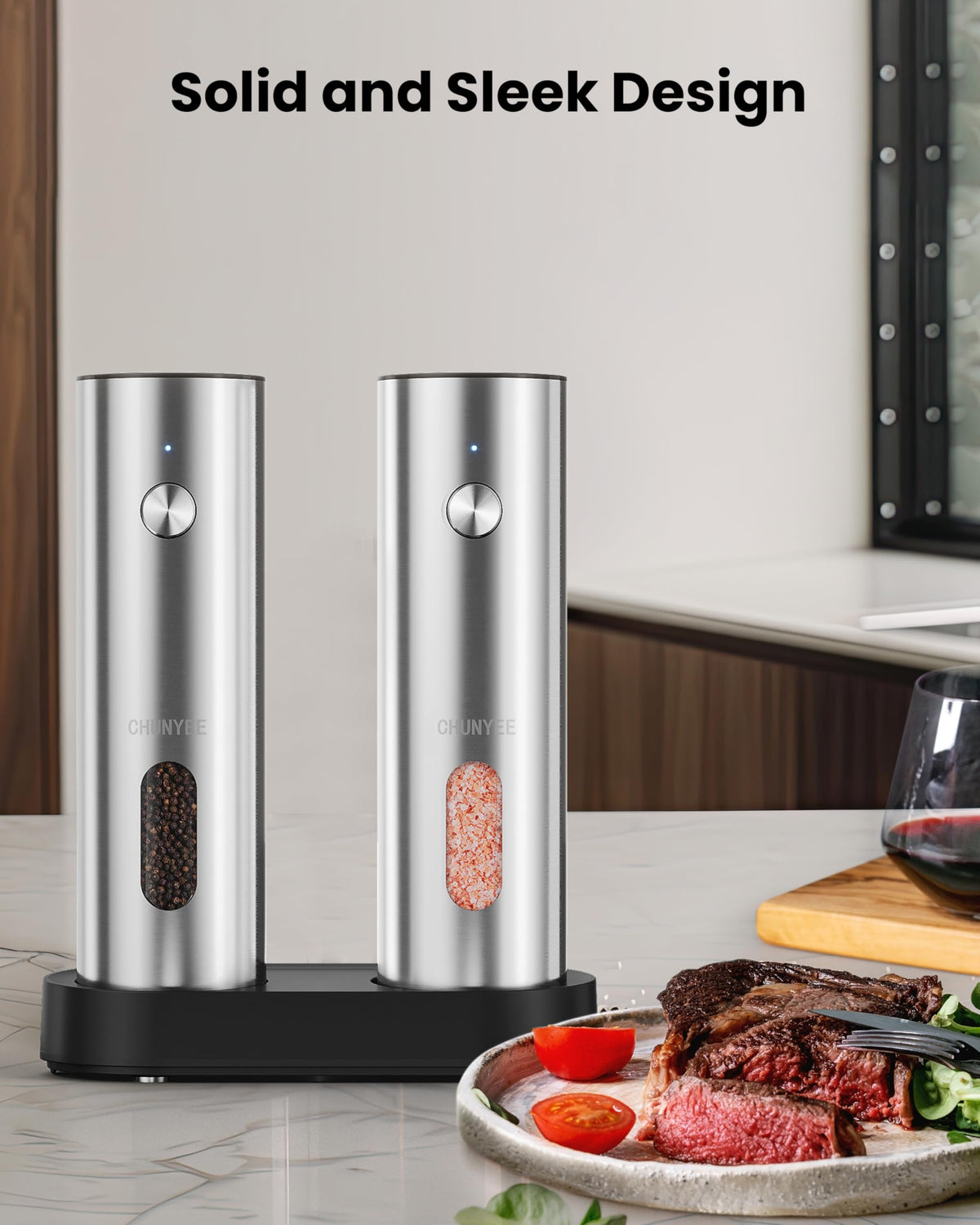 Chunyee dual-charging dock for quick, battery-free charging