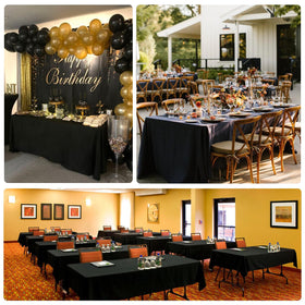 CKIKU indoor and outdoor event tablecloths