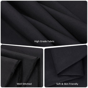 CKIKU machine-washable tablecloth for quick cleanup