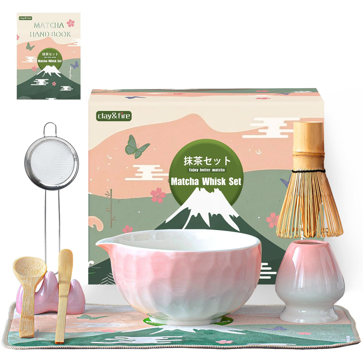 Clay&amp;Fire matcha handbook guides beginners through rituals.