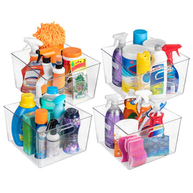 Clear bin design by ClearSpace showcases contents while staying durable