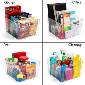 Food-safe, BPA-free bin material for versatile storage uses