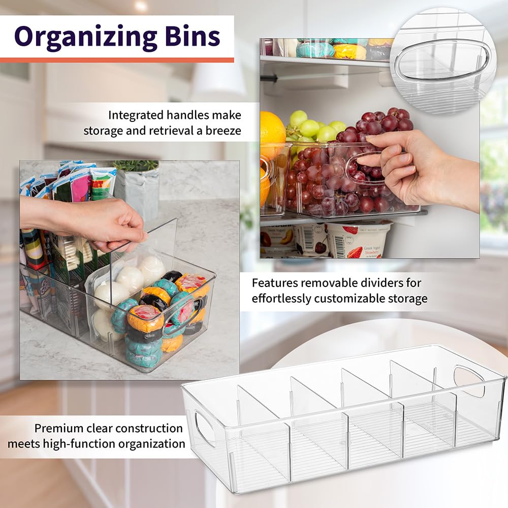 ClearSpace XL kitchen pantry organization bin keeps items visible and reachable