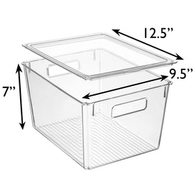 ClearSpace X-Large bin ideal for fridge storage and easy access