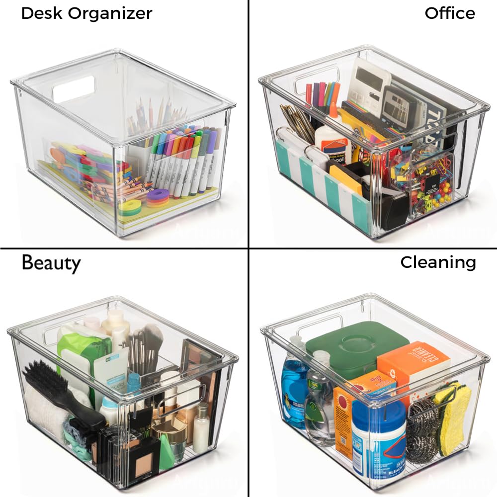 ClearSpace X-Large bin in kitchen for cupboard organization