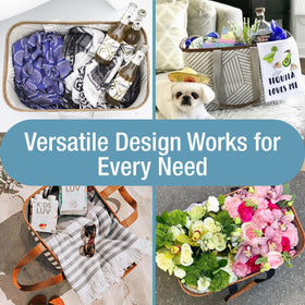 CleverMade Snapbasket LUXE 30L capacity illustrating ample space for daily errands