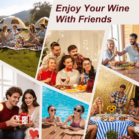 Cmefire wine filter bags packaged in a convenient 24-pack box.