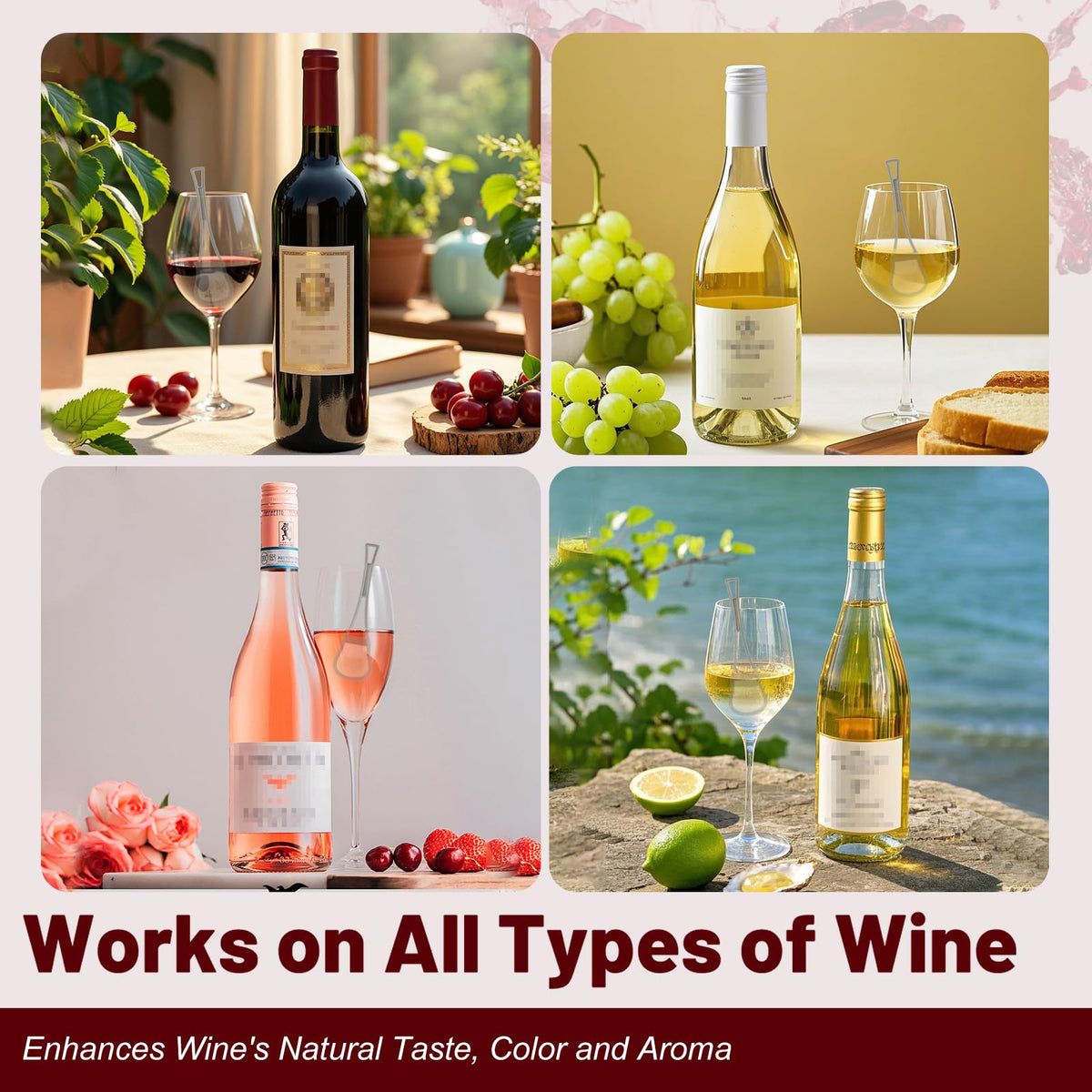 Cmefire wine wand filter safe-materials emphasizes quality and safe use