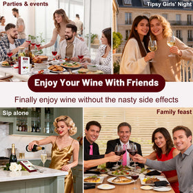 Cmefire wine wand filter social-gatherings setup enhances tasting moments