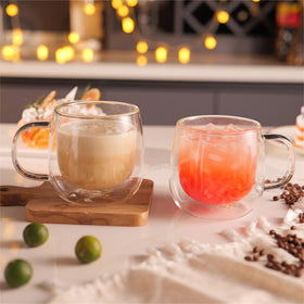 CNGLASS lead-free and BPA-free glass mug for safe daily use.