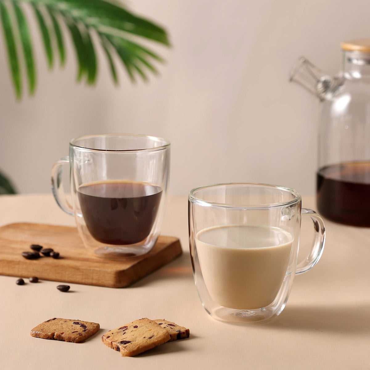 CNGLASS microwave and dishwasher safe mug for easy cleanup and quick reheats.