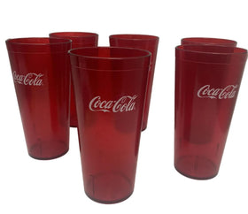 Coca-Cola Supply Depot red 24oz tumbler, sealed packaging ready to stock in bars