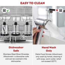Cofun cleaning brush with dishwasher-safe note for KitchenAid.