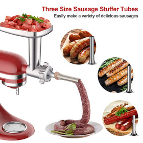 Cofun removable food tray keeps ingredients organized during grinding.