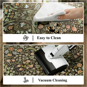 Non-slip backing on Collive mat keeps it securely in place