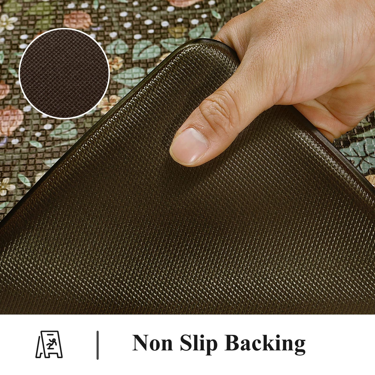 Collive waterproof and oil-proof mat protects floors from spills and splashes