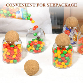 ComSaf 3Pack jar on desk with candies for desk-friendly storage.