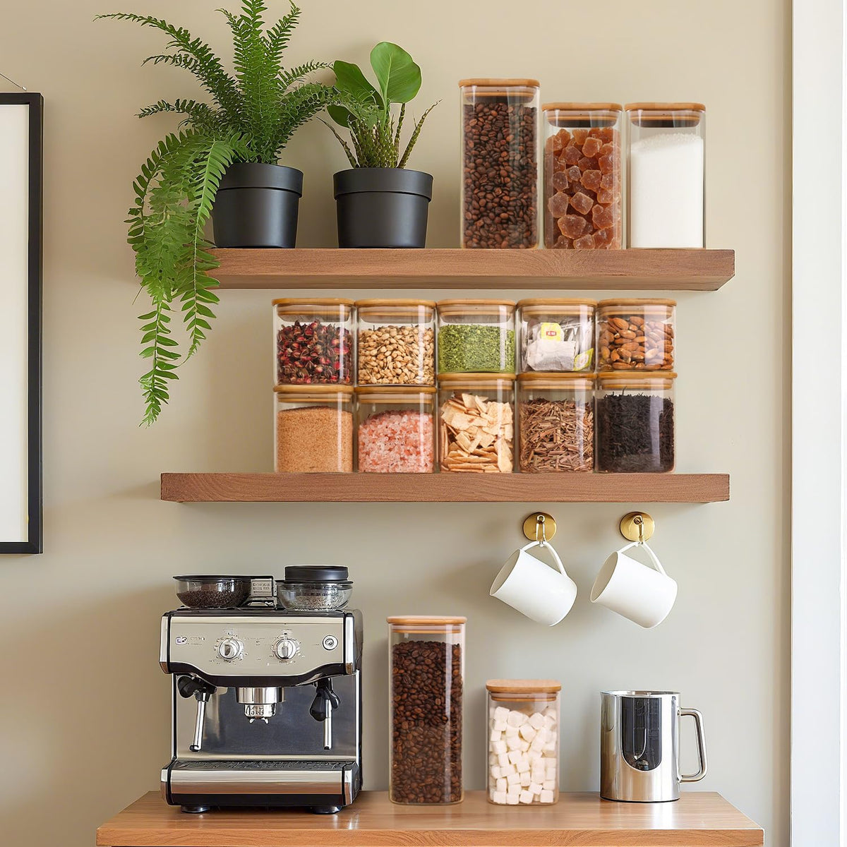 ComSaf 650ml family-size jars store larger portions with consistent freshness for daily meals.
