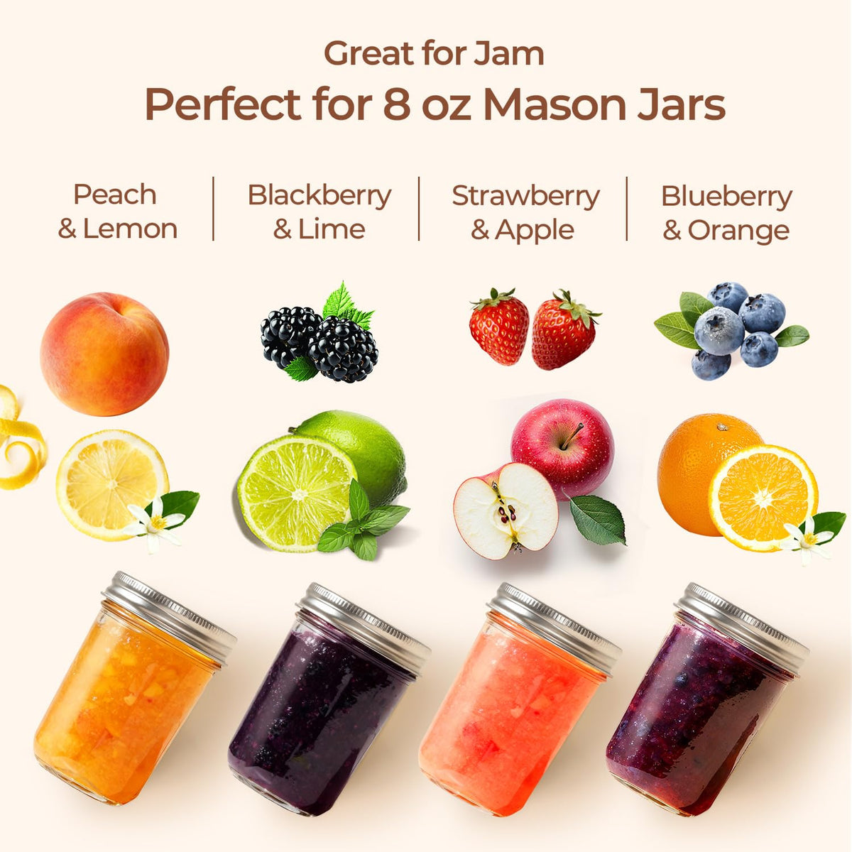 ComSaf jars make charming wedding favors and party gifts