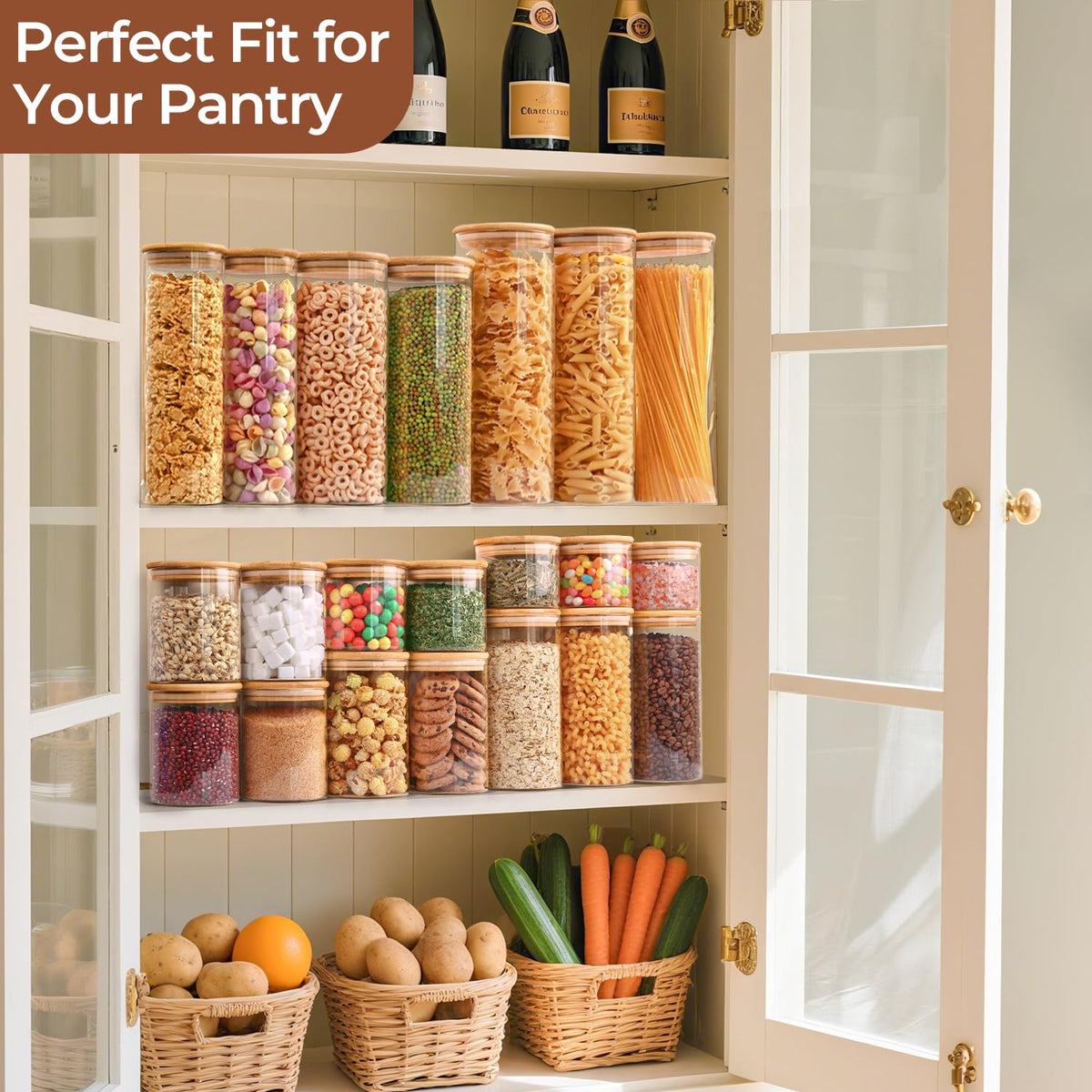 ComSaf jars are dishwasher safe for the glass portion, simplifying cleanup.