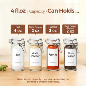 ComSaf sodium-lime glass jar shows durability and crystal clarity.