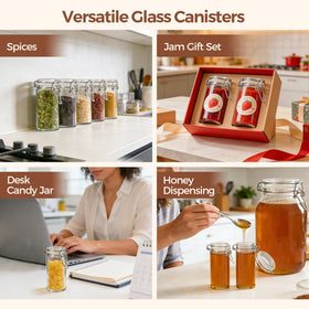 ComSaf spice drawer organization presents a neat, complete solution.