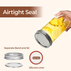 ComSaf vanilla extract jar ideal for flavor infusion in pantry