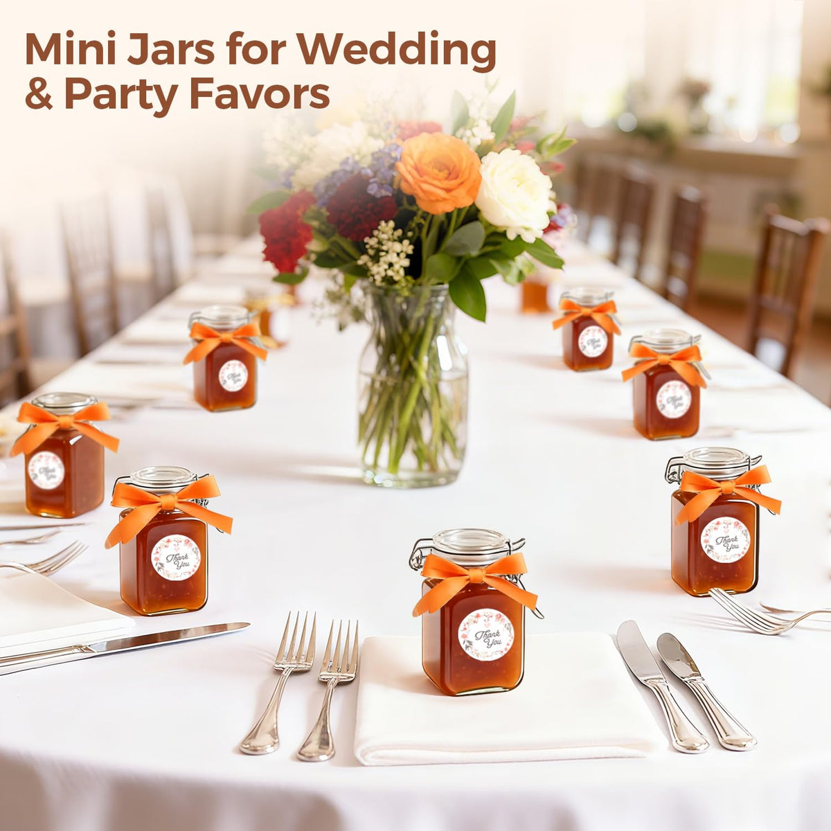 ComSaf wedding favor vanilla extract jar with elegant design.