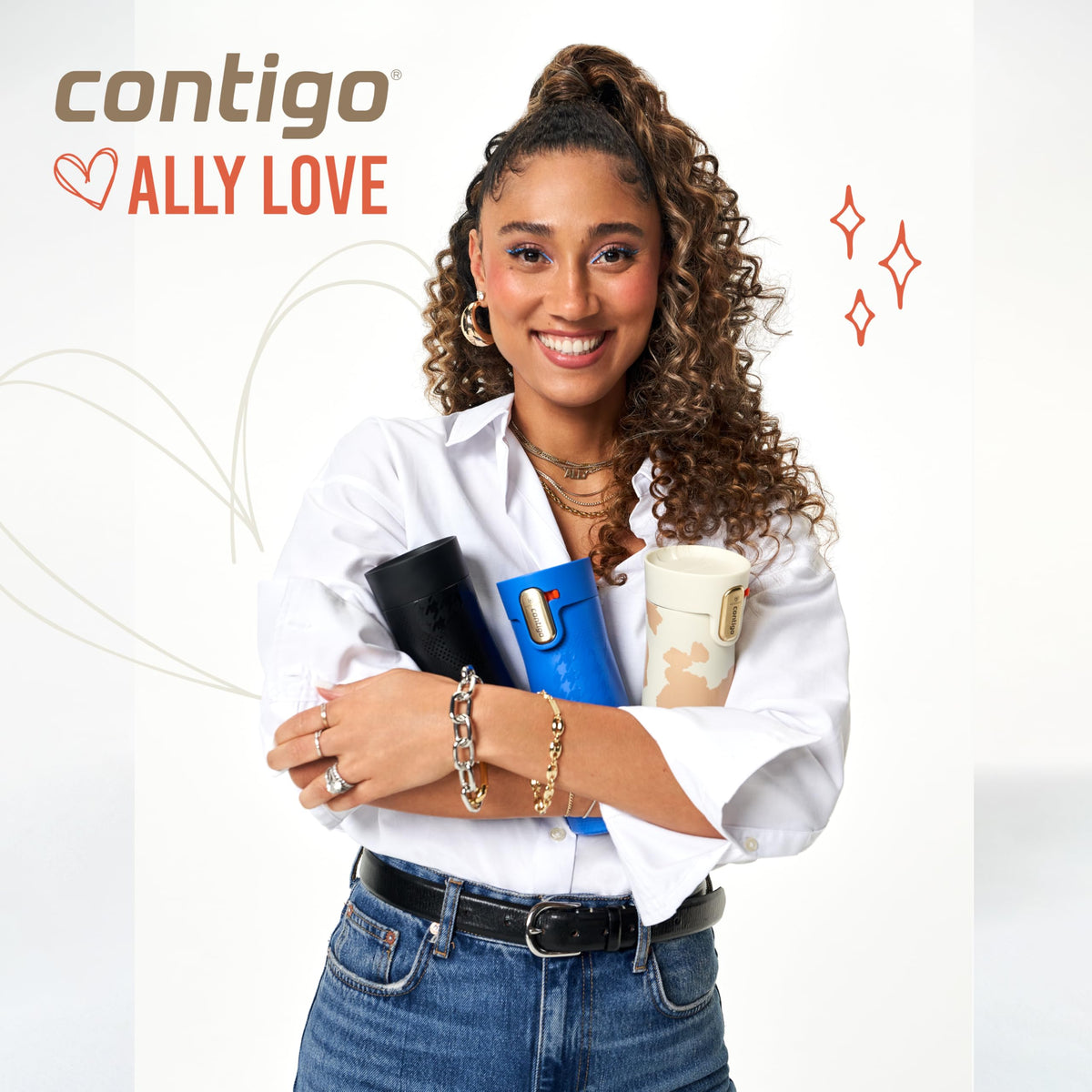 Contigo West Loop 3.0 autoseal shows leak-proof performance for bags and cupholders.