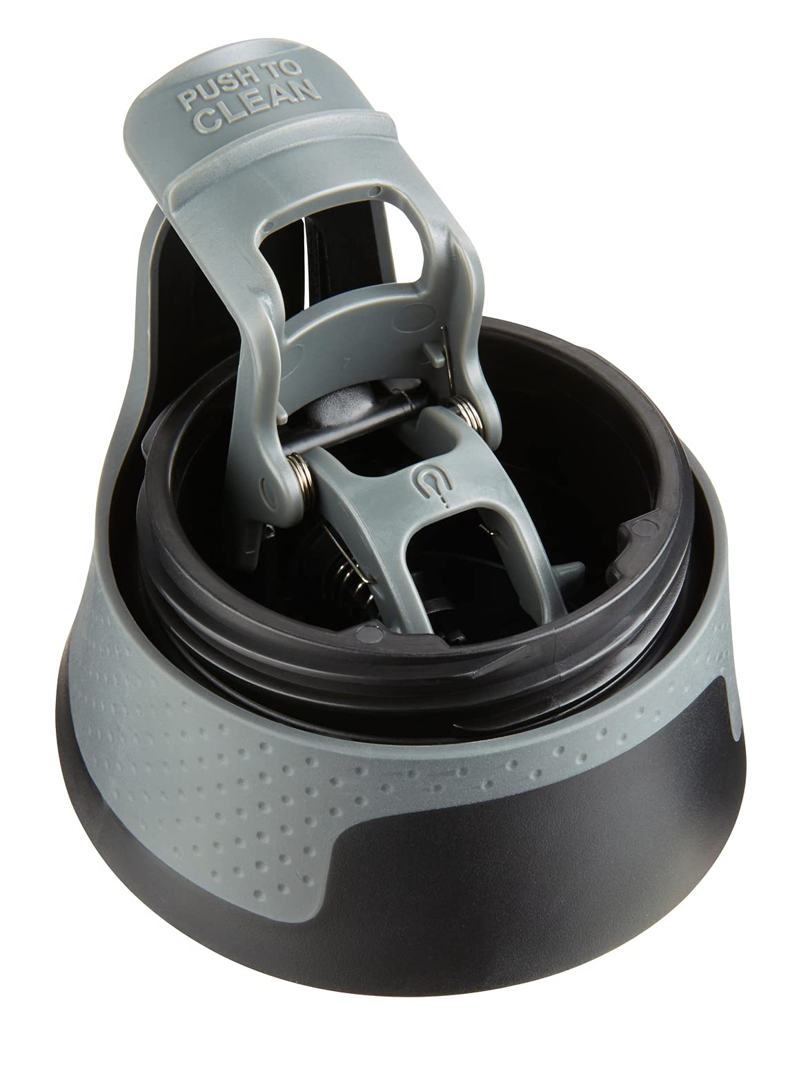 Contigo West Loop Autoseal mug fits most car cup holders for easy commuting.