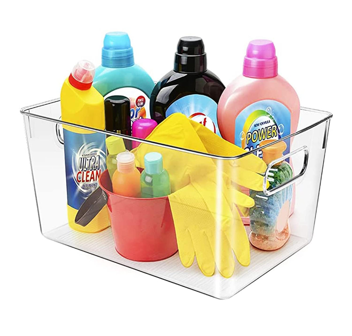 CONTROL KITCHEN fridge organizer bin for quick visibility of contents.