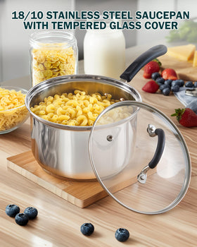 Cook N Home 02655 induction-compatible base supports magnetic bottoms