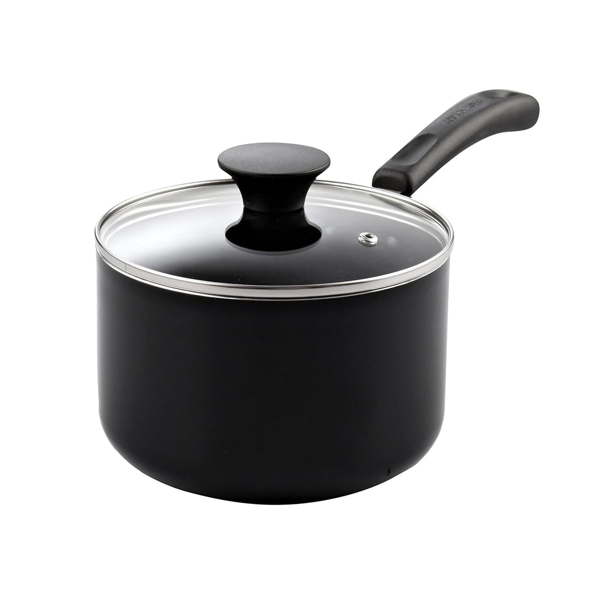 Cook N Home tempered glass lid with steam vent to monitor progress