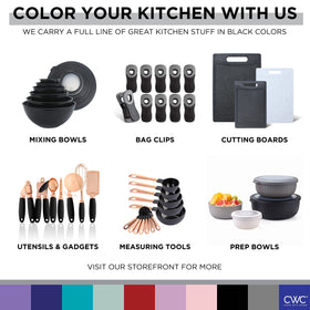 Cook with Color on the go storage solution with tight lids.