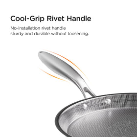 Cooker King griddle induction and oven safe up to 900°F