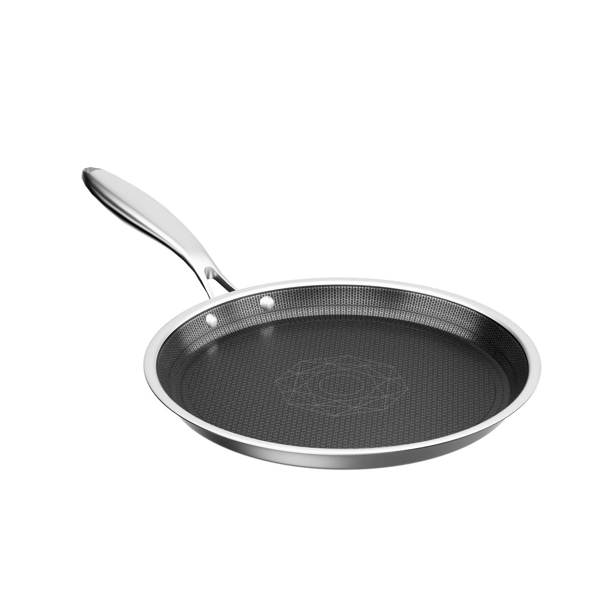Cooker King 11-inch griddle with laser-etched base for even heating and flavor retention