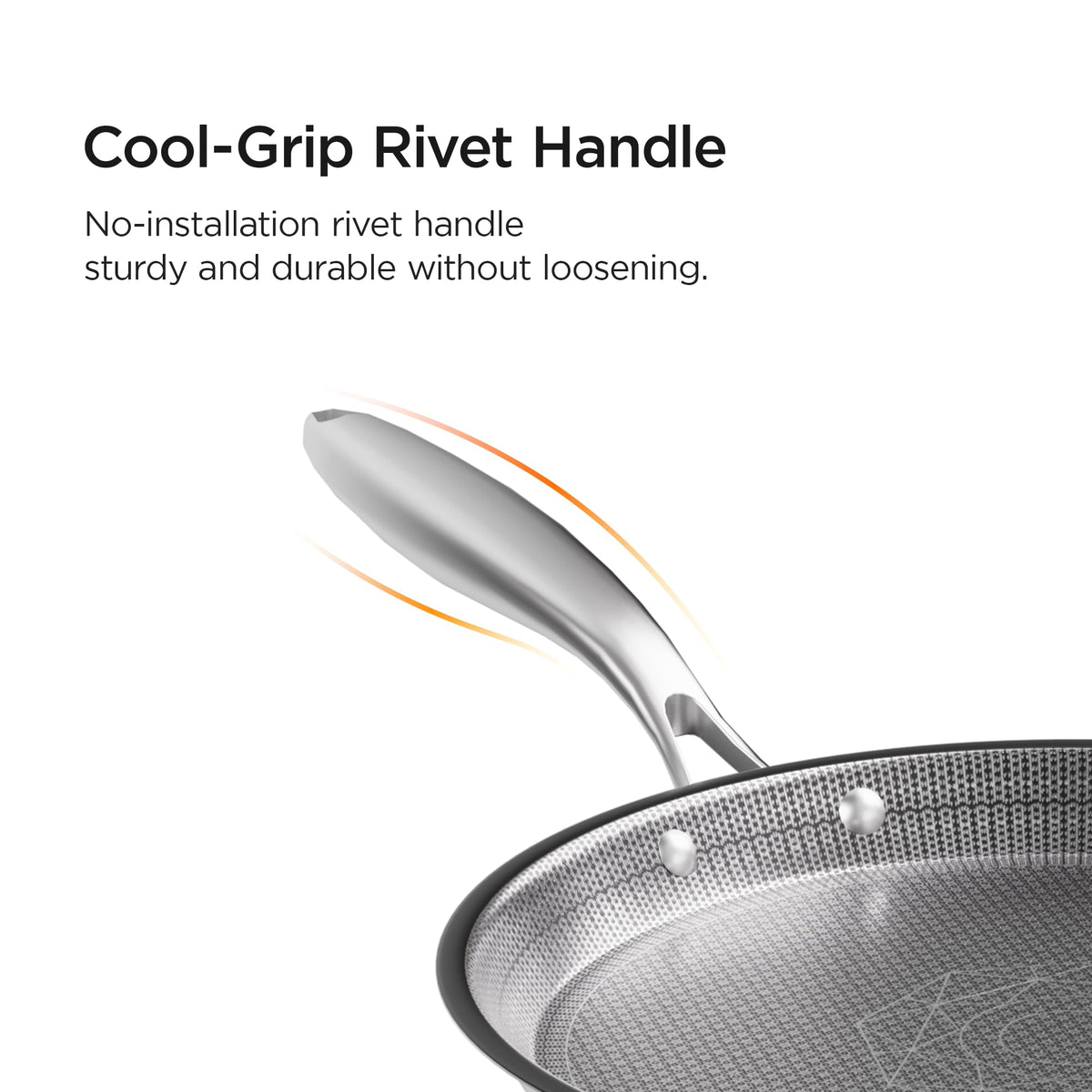 Cooker King induction and oven safe up to 900F supports versatile cooking.