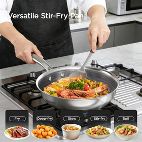 COOKER KING oven-safe up to 900 F for stovetop to oven