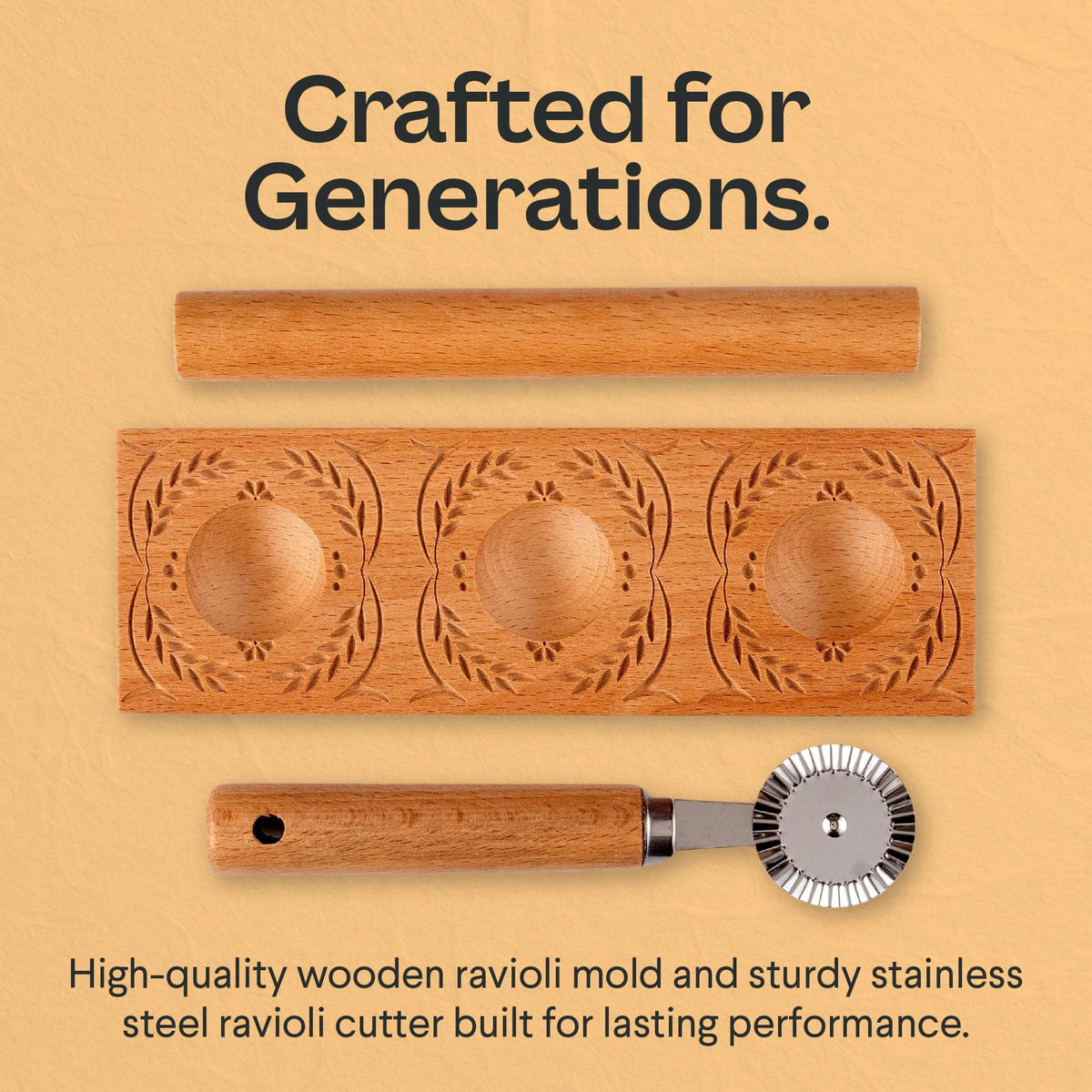 Cooking Gift Set step-by-step guide for home pasta making