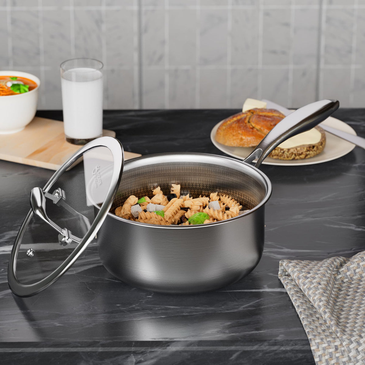 CookKing dishwasher-safe and oven-safe benefits highlight easy cleanup and cooking flexibility.