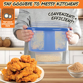 COOK'S CHOICE all-in-one set for streamlined blooming onion prep.