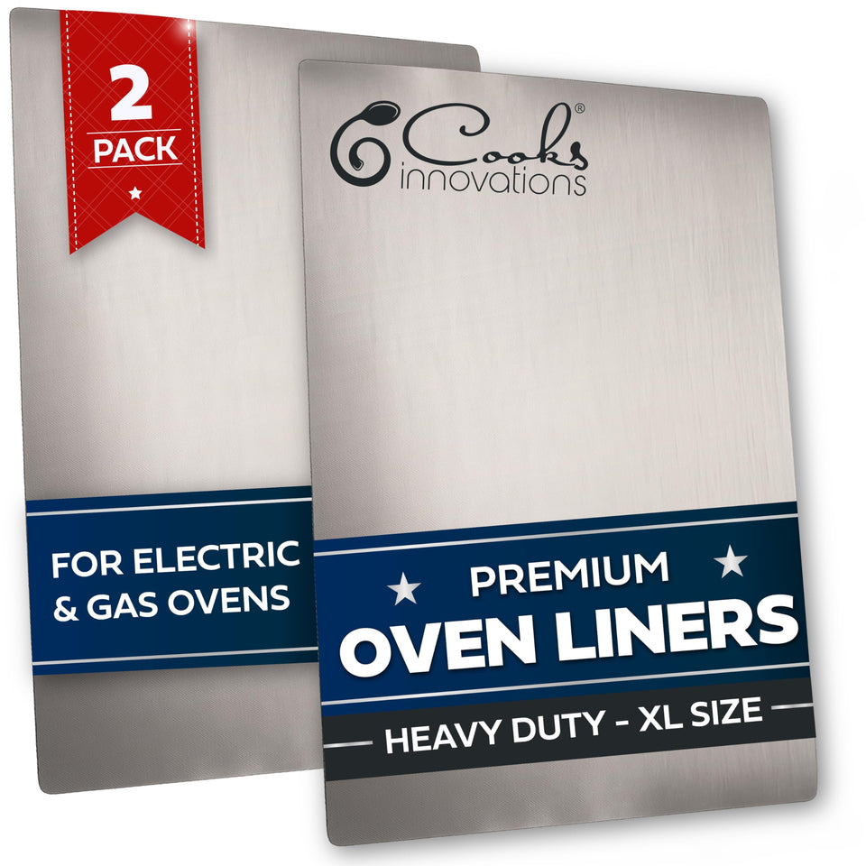 Cooks Innovations non-stick oven mat protects the oven bottom from spills and drips