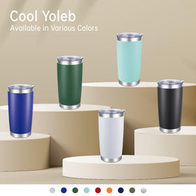 Cool Yoleb 20 oz tumbler travel-use view highlights on-the-go drinking
