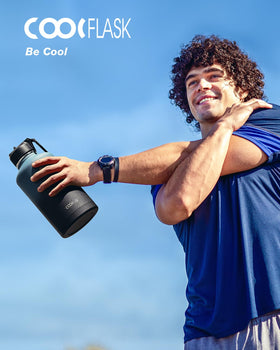 Coolflask BPA-free rustproof bottle designed for long-lasting daily use.